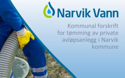 Endringer i Kommunal forskrift om tømming av private avløpsanlegg i Narvik kommune